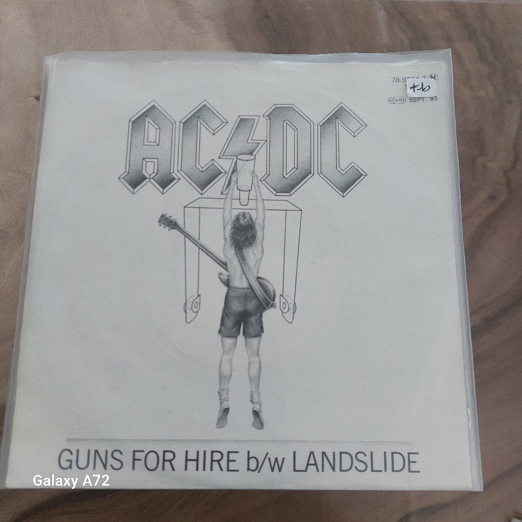 ac dc guns for hire, Cd's en Dvd's, Gebruikt, 7 inch, Ophalen of Verzenden, Rock en Metal