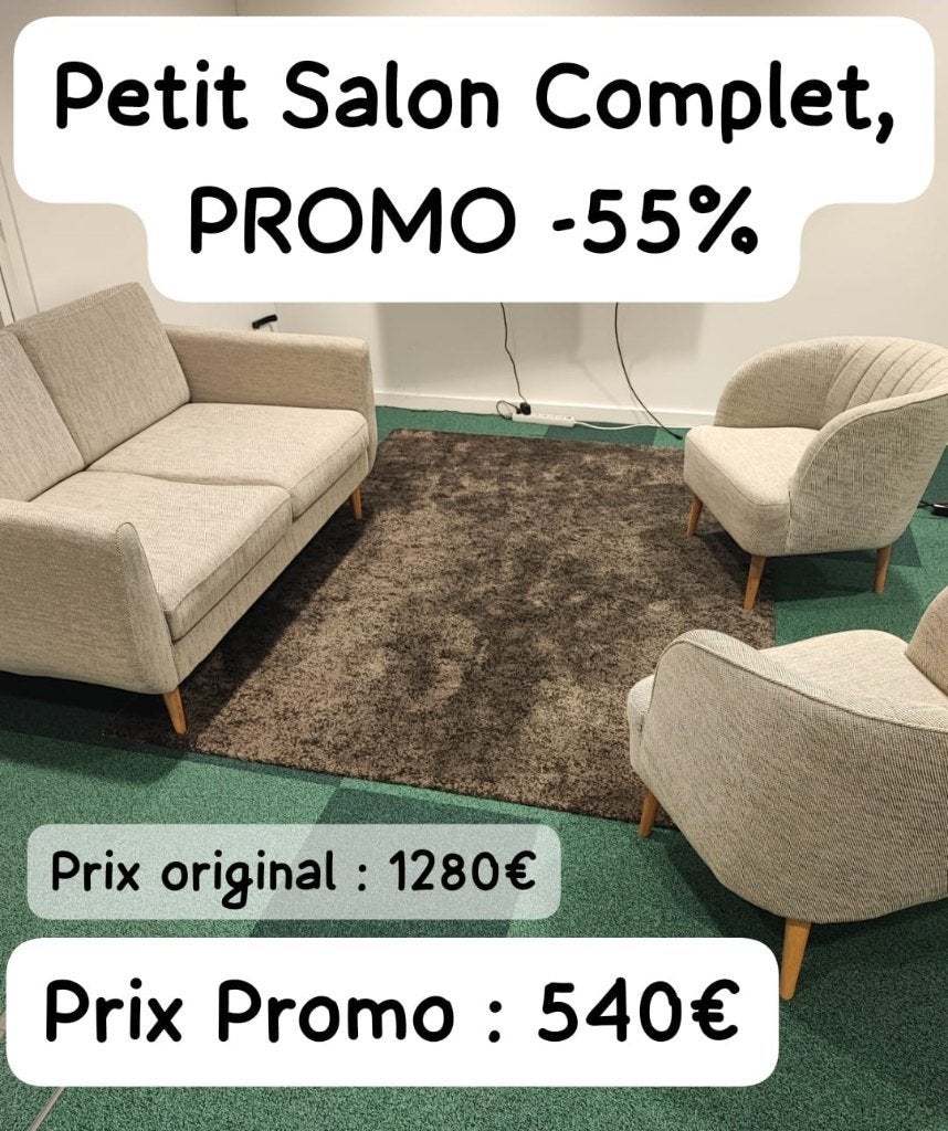 Petit Salon Ikea comme neuf à liquider -60%, Maison & Meubles, Canapés | Salons, Enlèvement, Comme neuf