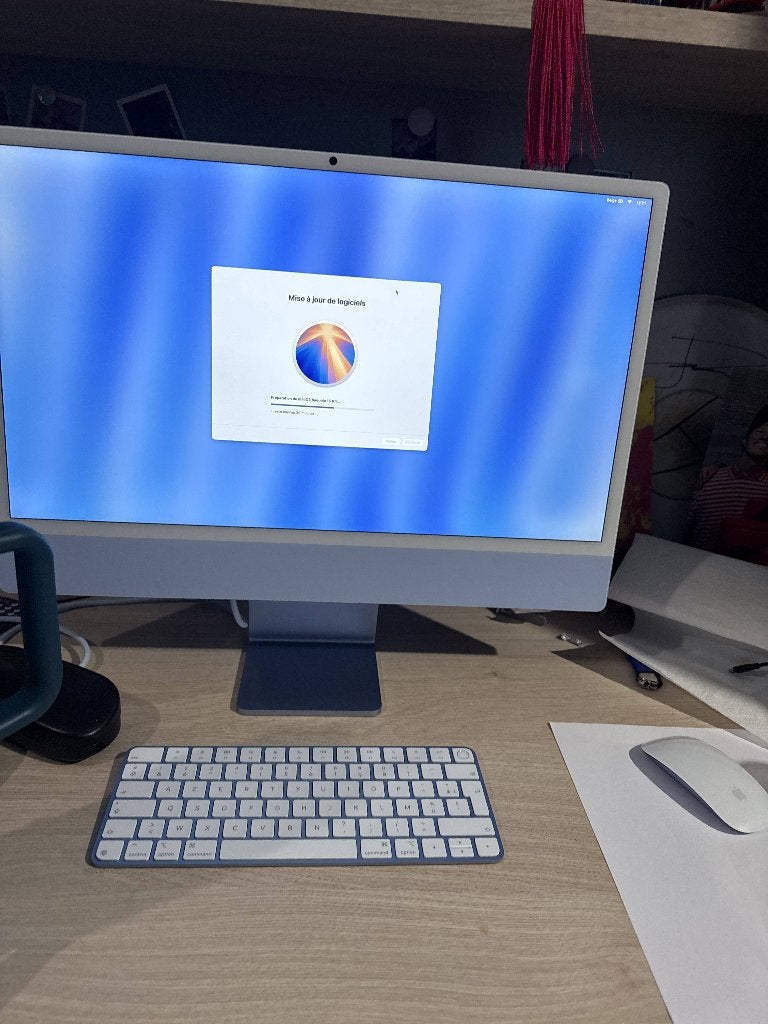 Apple iMac 24" (2024) M4 — 24 GB RAM — 512 GB SSD Nieuwstaat, Computers en Software, Apple Desktops, Ophalen, SSD, IMac, 512 GB