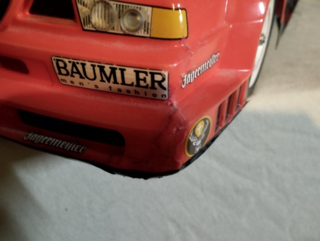 Alfa Roméo 155 DTM rc Tamiya, Échelle 1:10, Enlèvement ou Envoi, Voiture on road, Utilisé