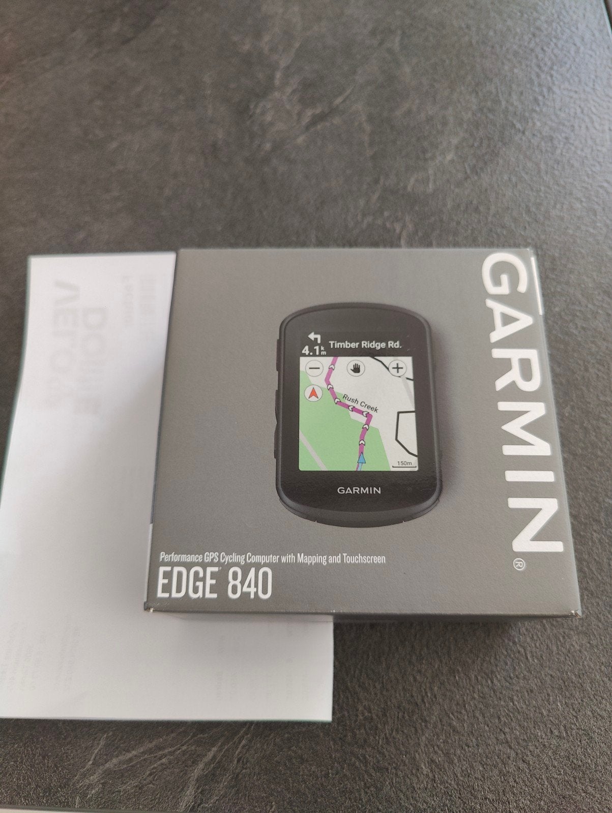 Garmin Edge 840 nieuw in de doos, Ophalen