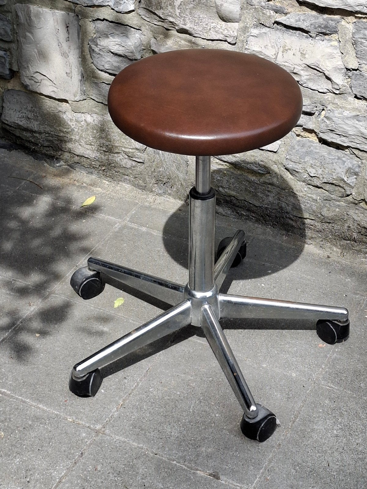 Tabouret d'atelier réglable à roulettes, Maison & Meubles, Tabourets, Enlèvement