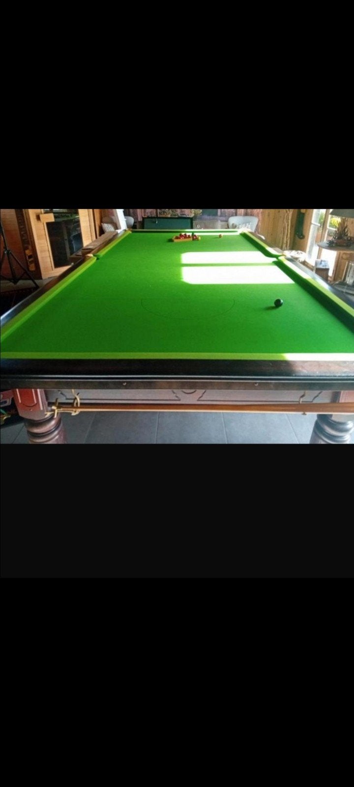 Snookertafel 12Ft., Sports & Fitness, Billards & Billards américains, Enlèvement, Utilisé, Table de snooker