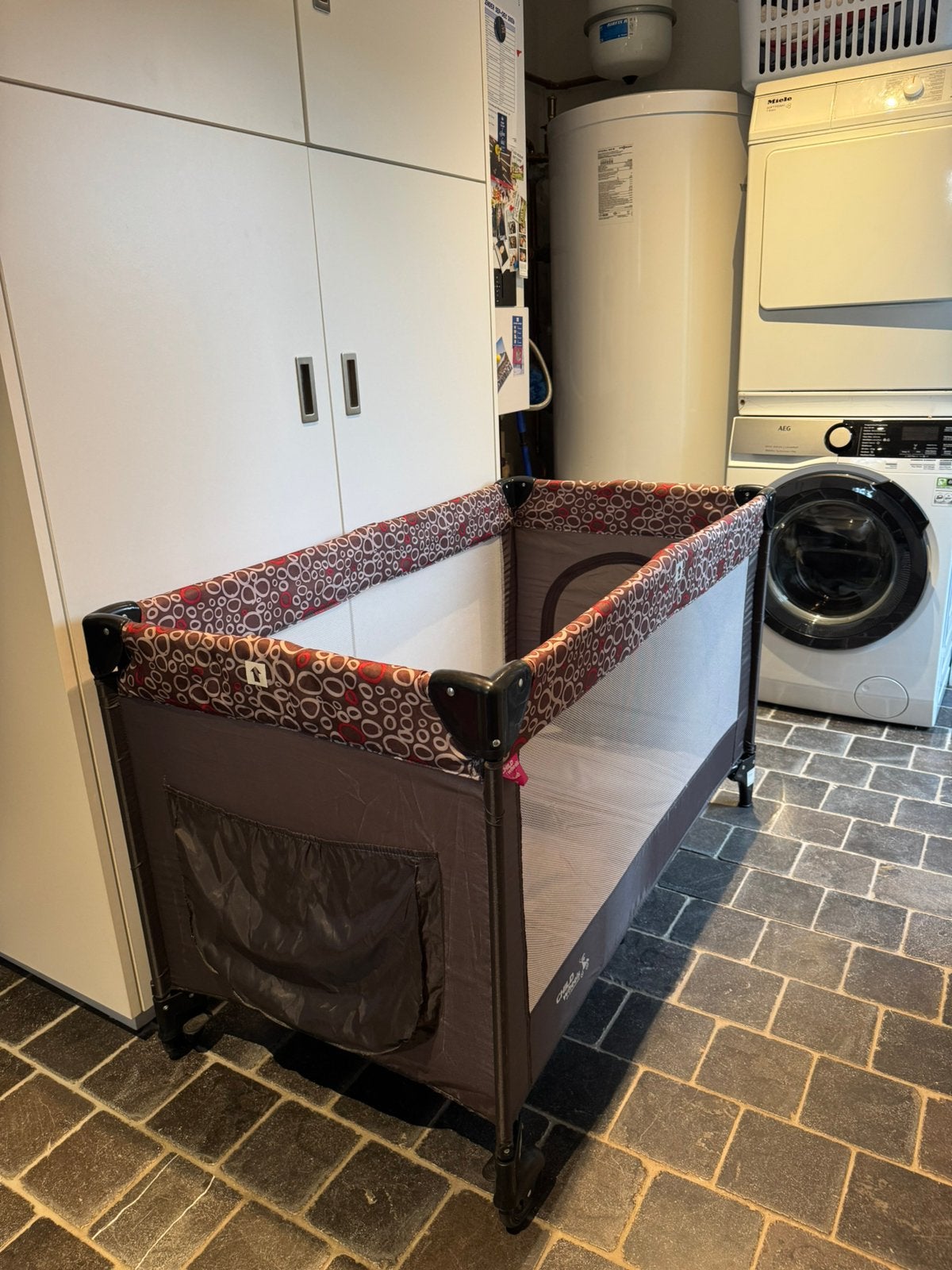 Kinderreisbed van Child wheels, Kinderen en Baby's, Ophalen, Gebruikt, Minder dan 140 cm, Matras
