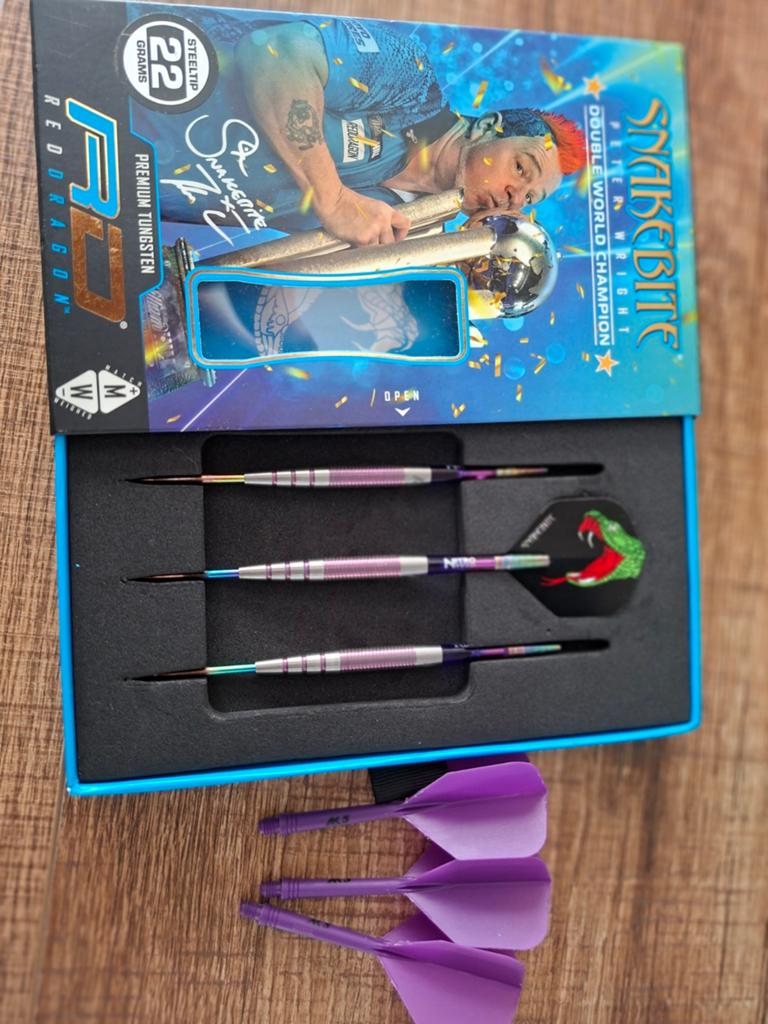Peter Wright pl15  Medusa 22gr met Cuesoul, Ophalen of Verzenden