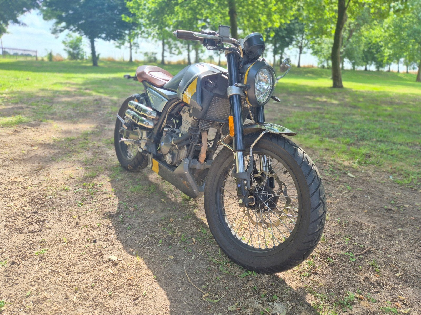 2017 FB Mondial 125cc, Ophalen