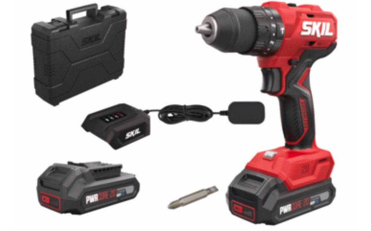 Nieuw Skil 20V Klopboormachine  Brushless (incl. 2x 2Ah accu, Doe-het-zelf en Bouw, Ophalen, Nieuw, Boor- en Schroefmachine, Minder dan 400 watt