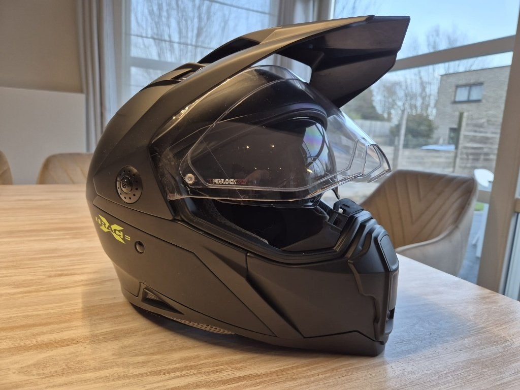 CABERG XTRACE MATT BLACK L motohelm, Motoren, Kleding | Motorhelmen, Offroadhelm, Dames, Ophalen of Verzenden, L