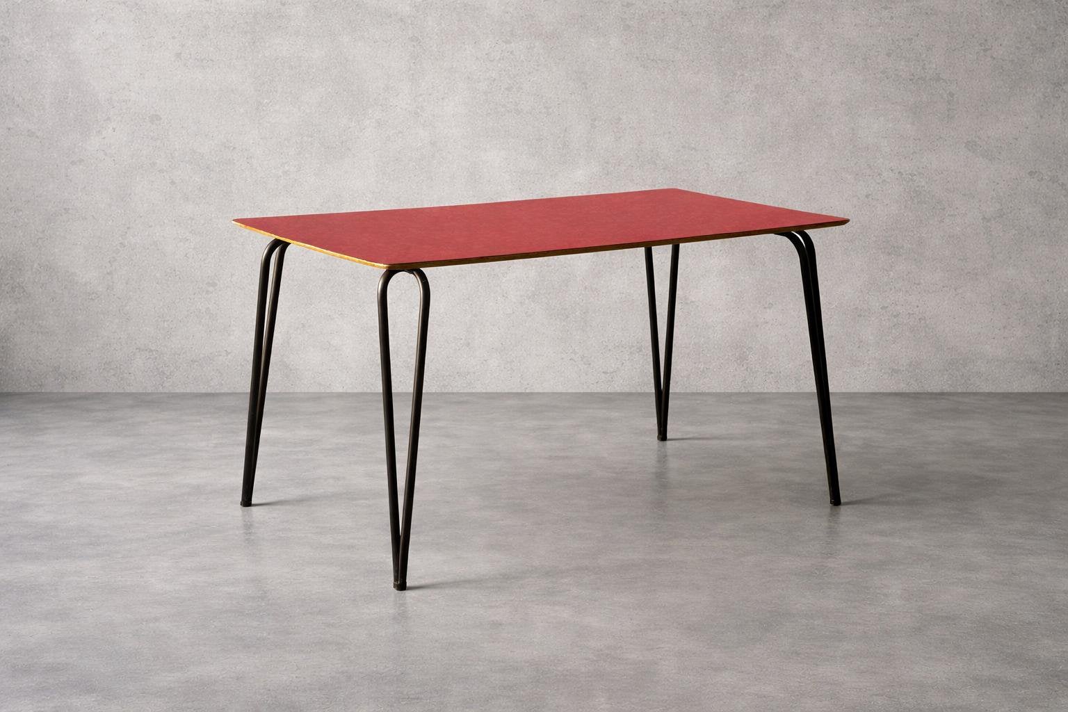 Vintage eetkamertafel by Willy Van Der Meeren, Antiquités & Art, Enlèvement
