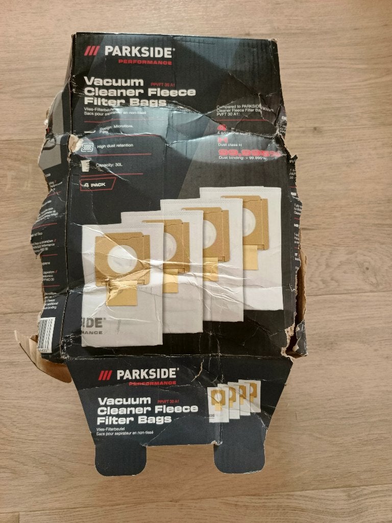 4 sacs aspirateur Parkside Performance PPVFT 30 A1, Elektronische apparatuur, Stofzuigers, Ophalen, Nieuw