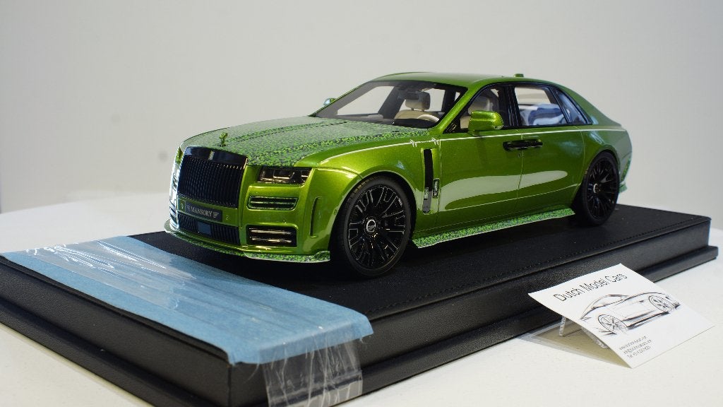 1:18 Rolls-Royce Ghost (Mansory) groen VMB models, Enlèvement ou Envoi, Neuf, Voiture, Autres marques