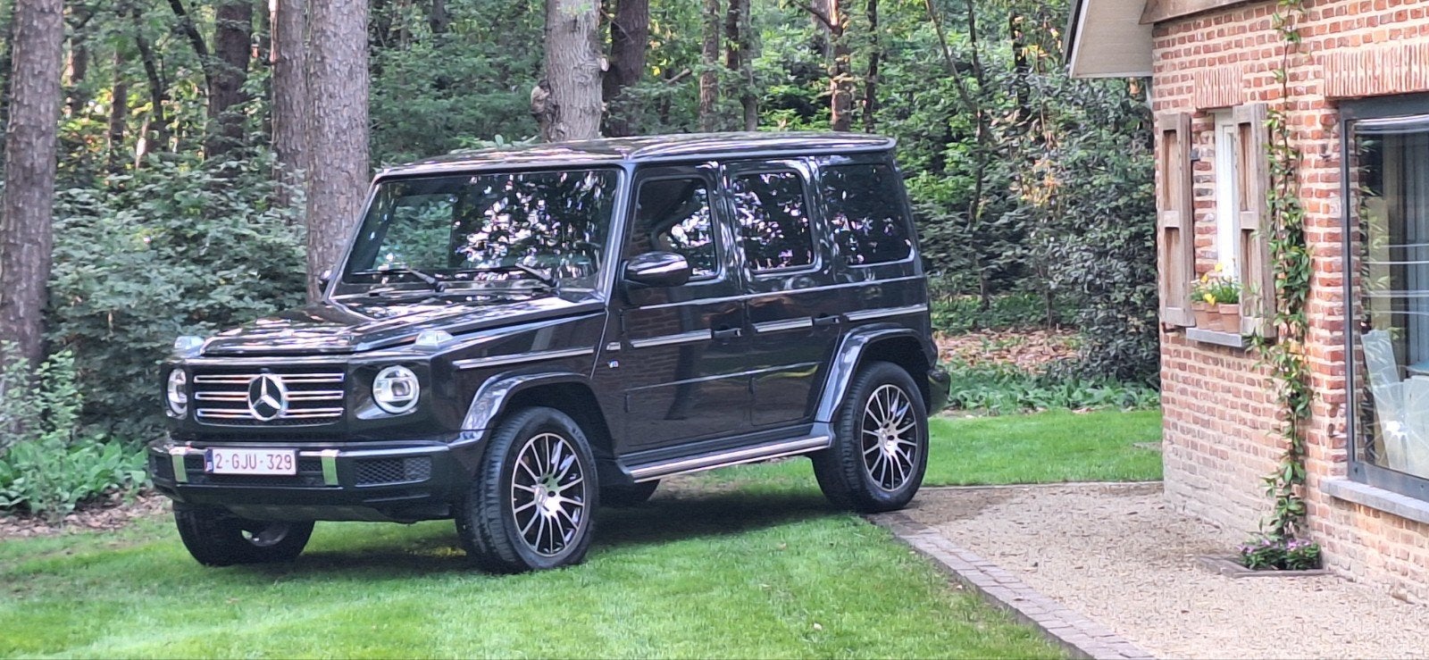 Mercedes G-Class 500 MERCEDES G 500 V8 | G MANUFAKTUR | AMG, Auto's, Automaat, Trekhaak, Grijs, Particulier
