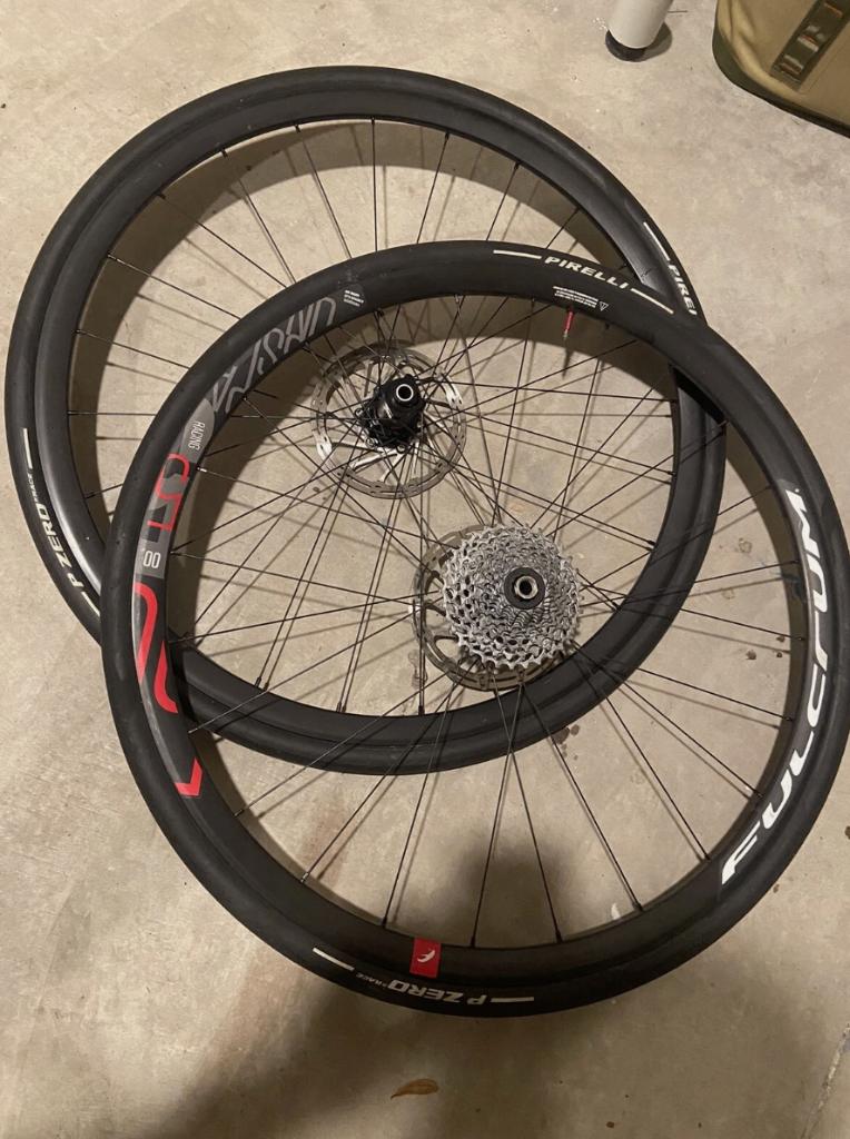 Kit de jantes Fulcrum Racing 5 en aluminium 700c, Enlèvement ou Envoi, Utilisé, Roue, Fulcrum