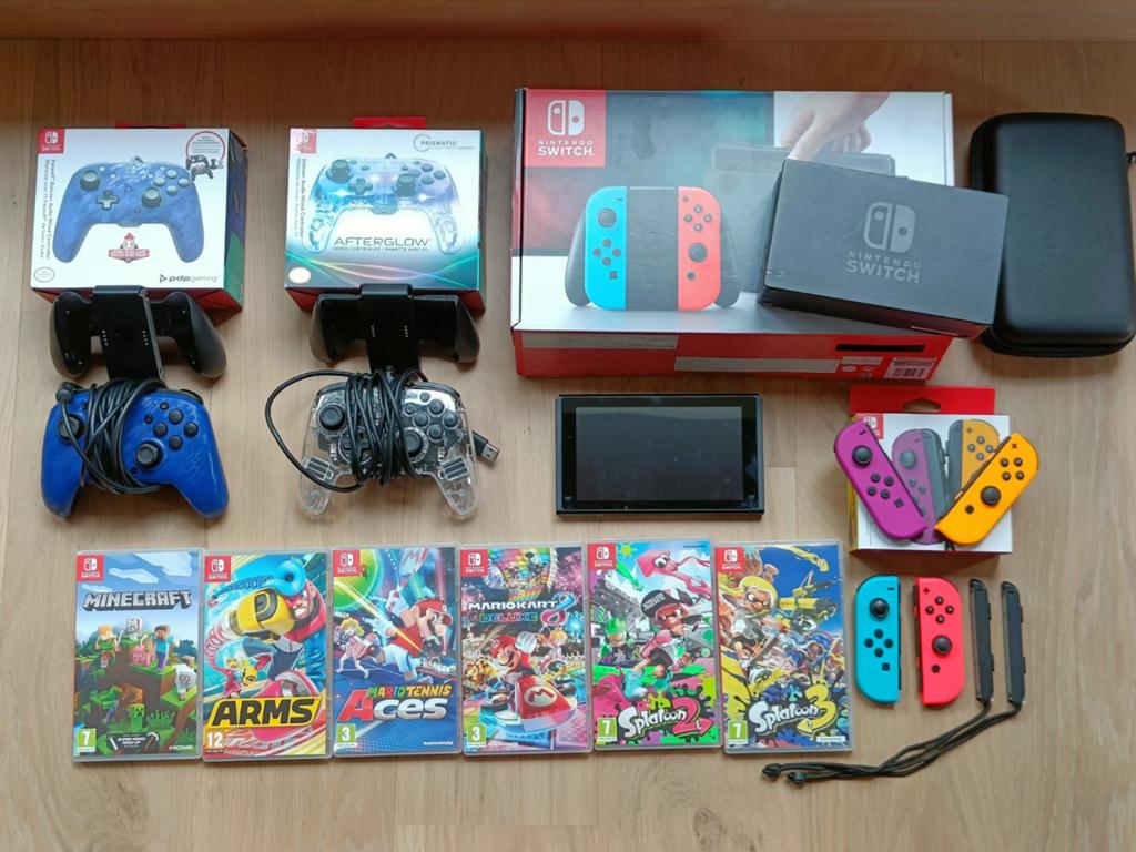 Nintendo switch set, Ophalen