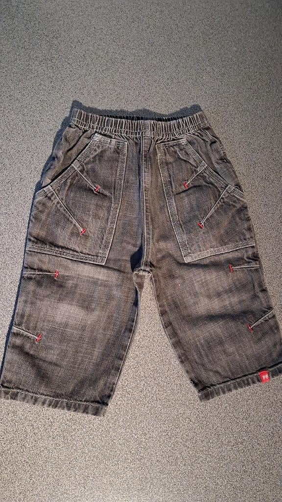 Jeansbroek maat 80 P'tit Filou, Kinderen en Baby's, Babykleding | Maat 80, Zo goed als nieuw, Jongetje, Broekje, Ophalen of Verzenden