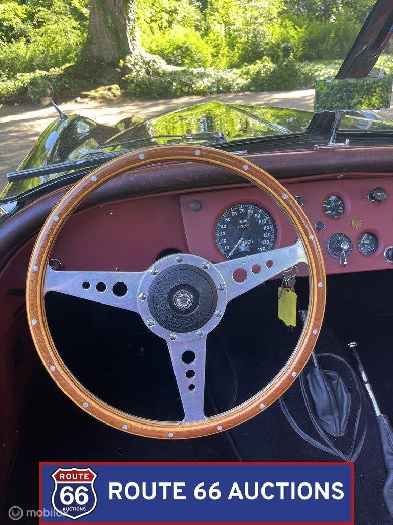 Jaguar XK 140 Cabriolet | 1956 | Route 66 Auctions, Auto's, Zwart, Bedrijf, Handgeschakeld, Overige carrosserie