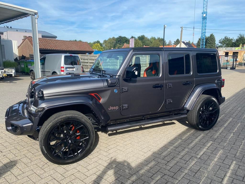 Vossen velgen, Auto's, Particulier, Wrangler, Te koop, Benzine