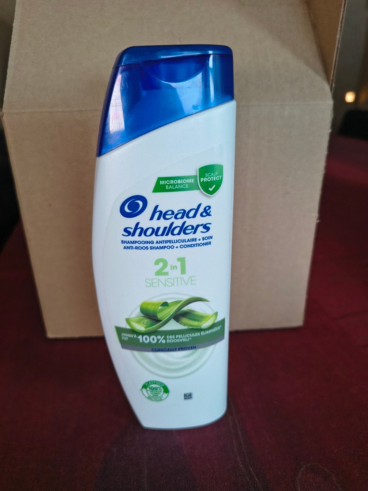 Shampoo Head and shoulders sensitive, Enlèvement