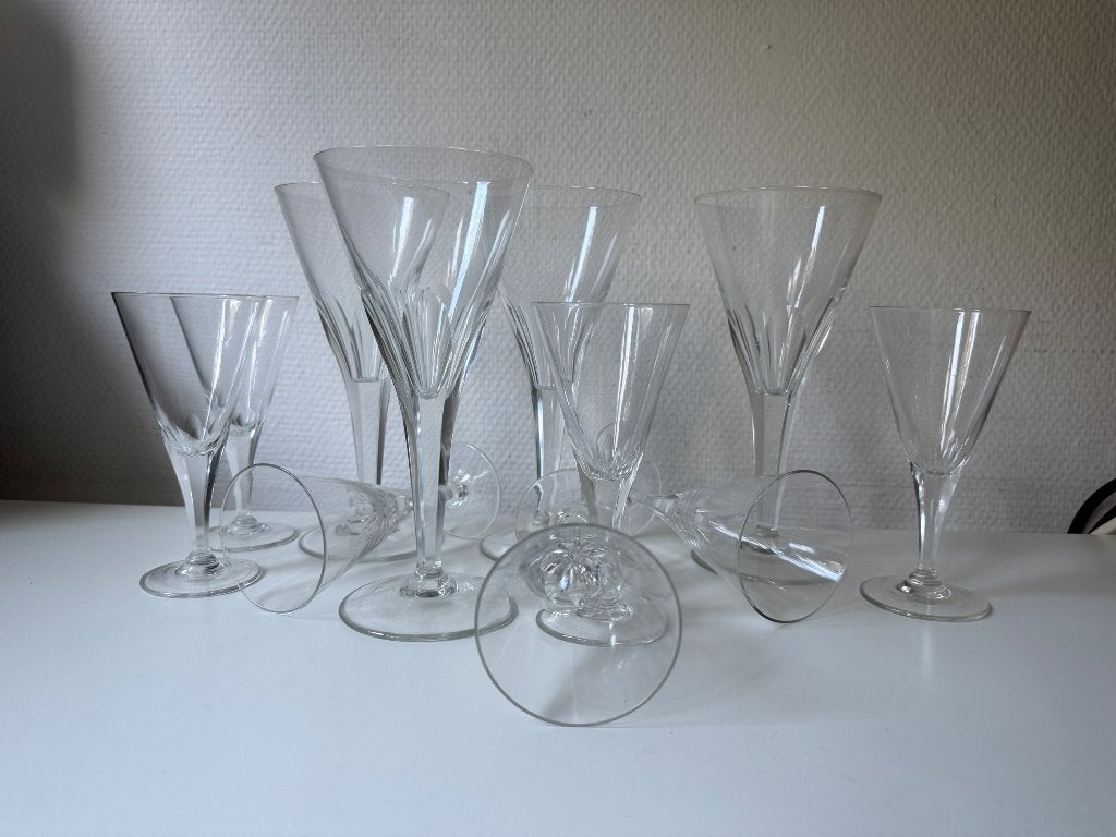 Lot verre Doyen Val saint Lambert, Antiquités & Art, Enlèvement