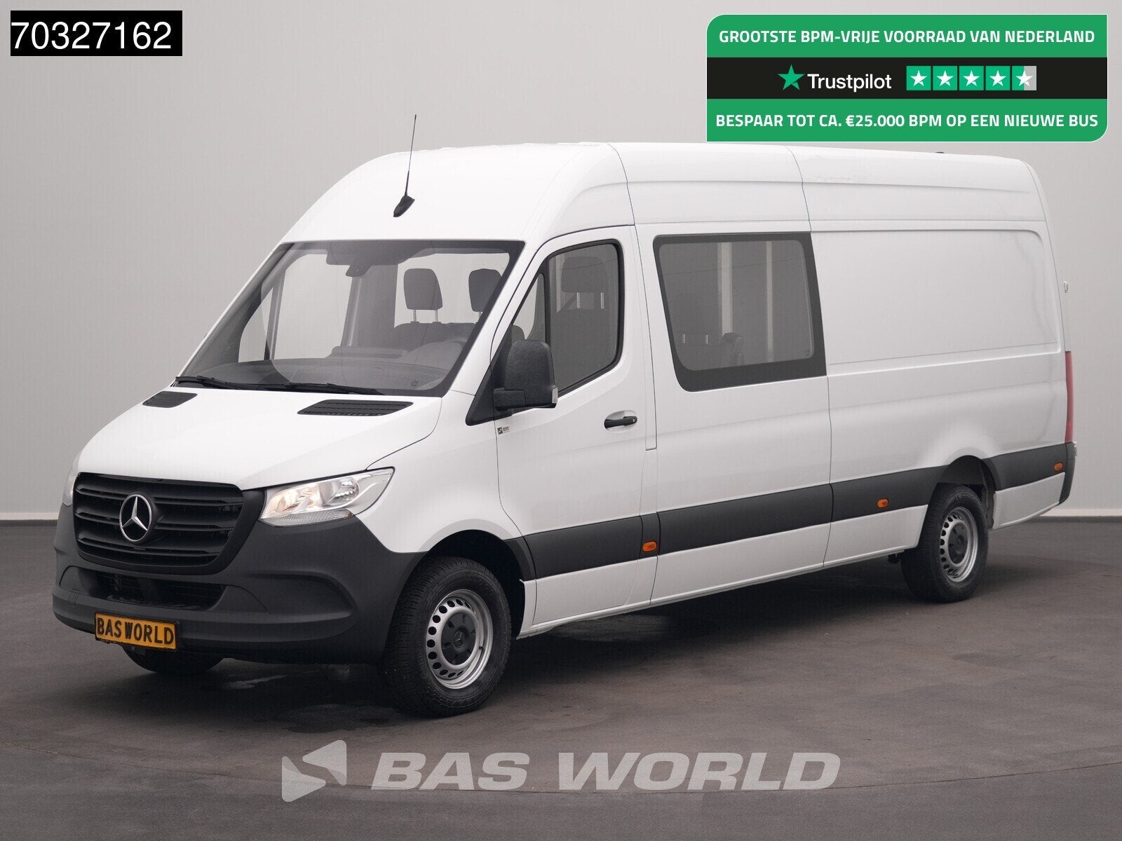 Mercedes Sprinter 319 CDI Automaat Dubbel Cabine 3,5t Trekha, Achat, Euro 6, Entreprise, Automatique