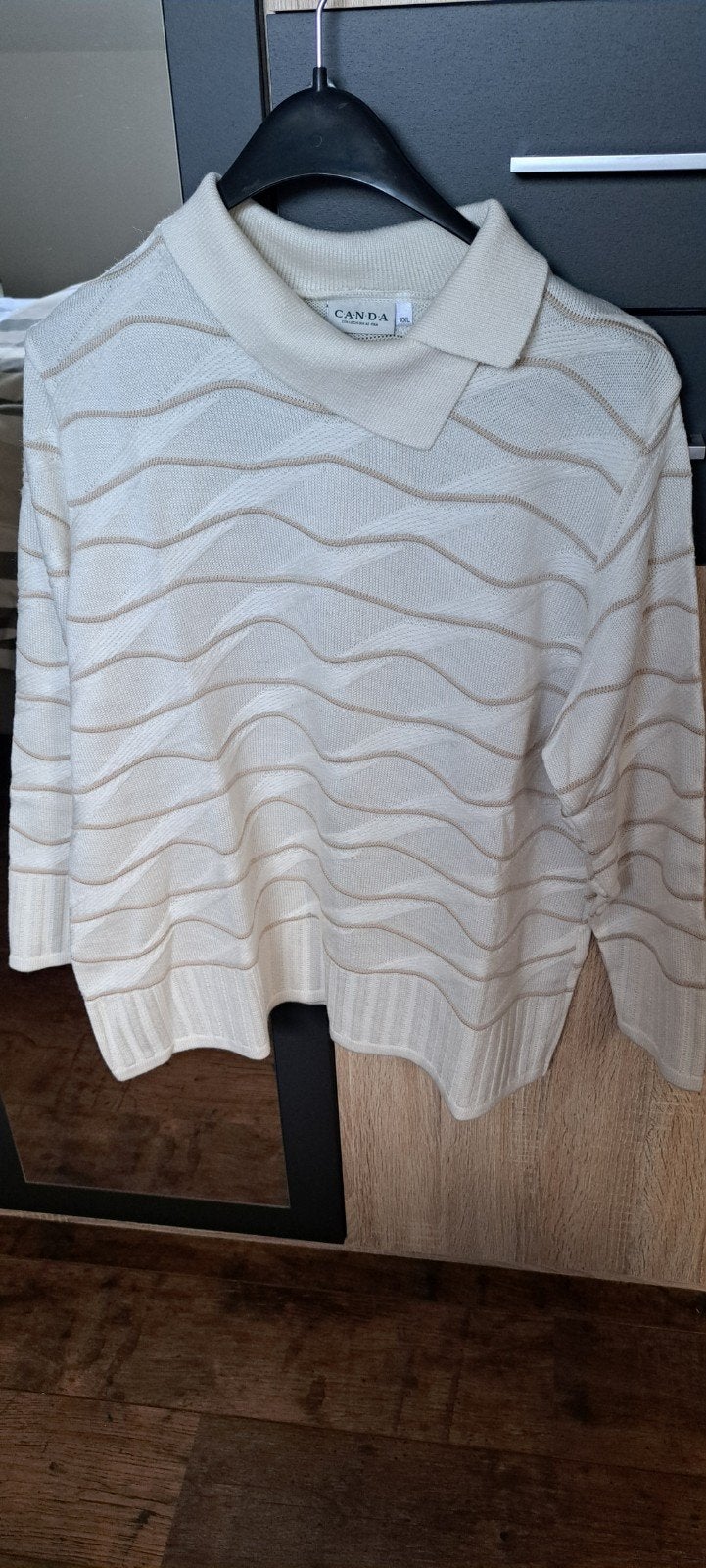 gebreide trui dames, Kleding | Dames, Beige, Canda van C&A, Maat 46/48 (XL) of groter, Ophalen of Verzenden