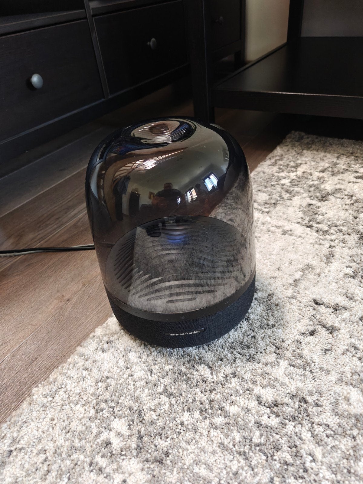 Harman Kardon Aura Studio 3 luidspreker, Audio, Tv en Foto, Luidsprekerboxen, Zo goed als nieuw, Complete surroundset, 60 tot 120 watt