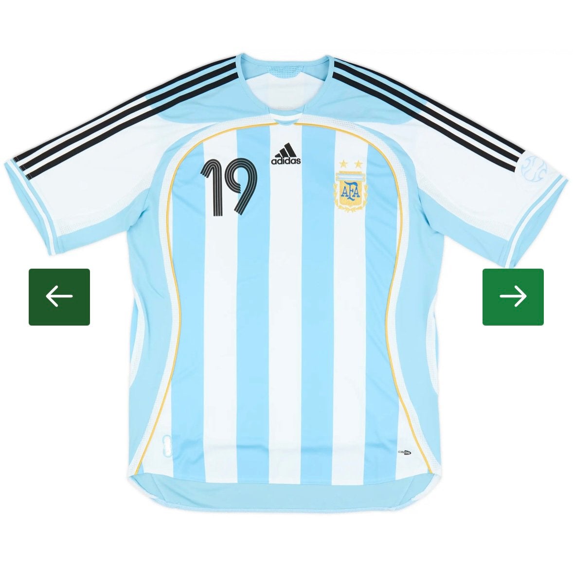 Messi 19 vintage trui, Ophalen of Verzenden, Zo goed als nieuw, Shirt
