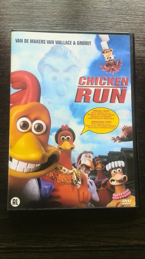 Animatiefilm - Chicken Run – Dvd, Cd's en Dvd's, Europees, Animatie, Alle leeftijden, Ophalen of Verzenden