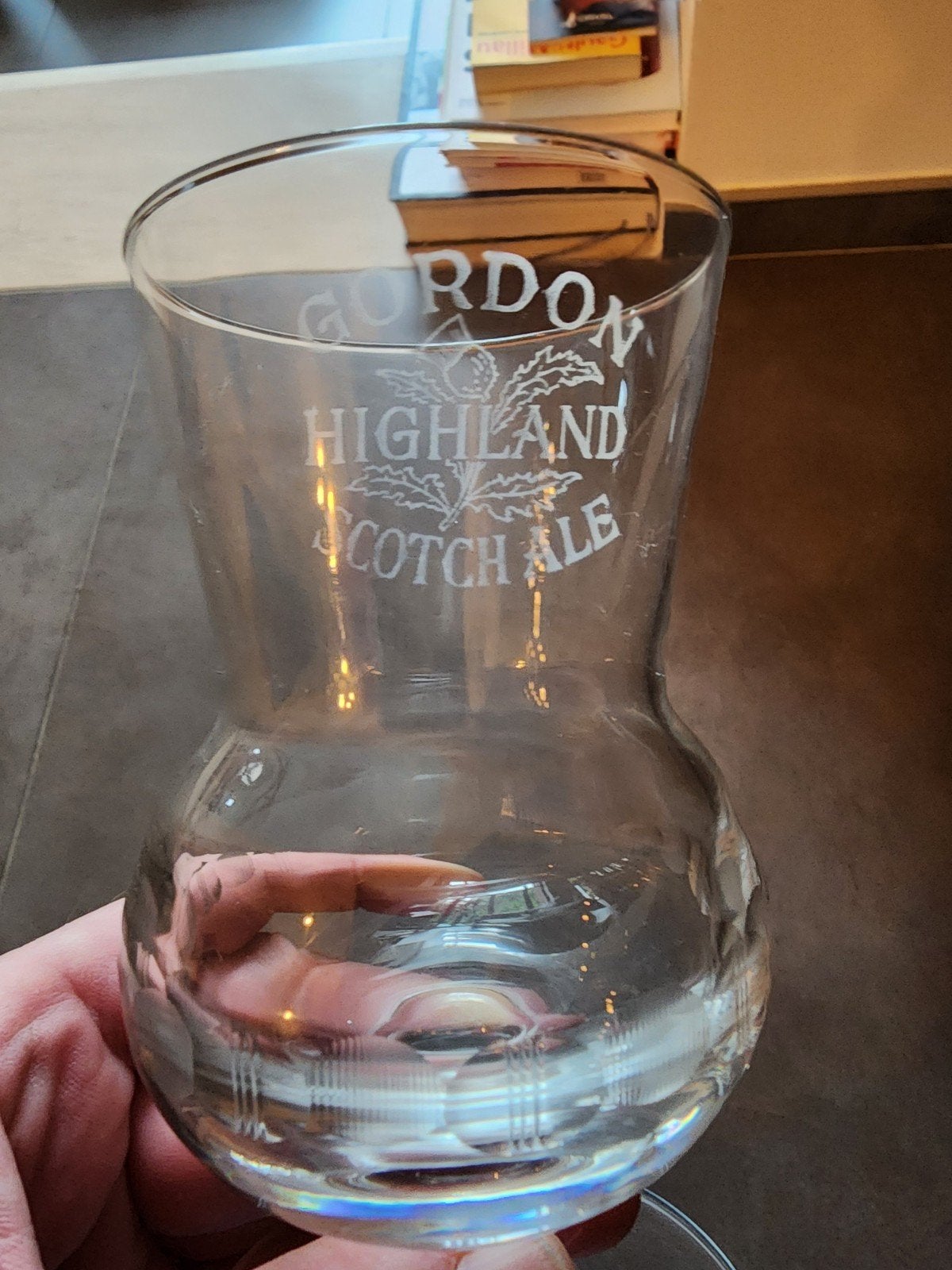 verre ancien Scotch Gordon, Collections, Enlèvement