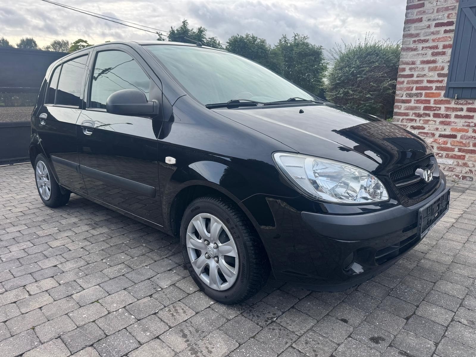 Hyundai getz 1.1 benzine, Auto's, Voorwielaandrijving, Stof, Zwart, 4 cilinders