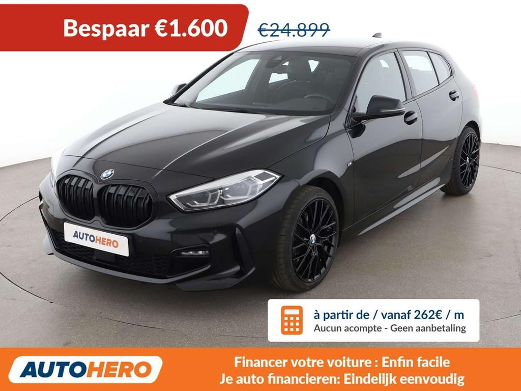 BMW 1 Serie 118 118i M Sport (bj 2022), Auto's, 1 Reeks, Gebruikt, 136 pk, Zwart