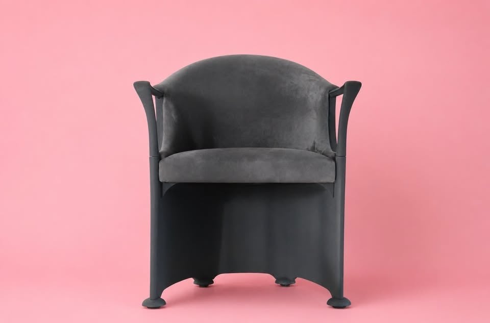 Tronetto design chair by Luigi Origlia Origlia Italy, 1990s, Antiek en Kunst, Kunst | Designobjecten, Ophalen, Stoel, Kunststof