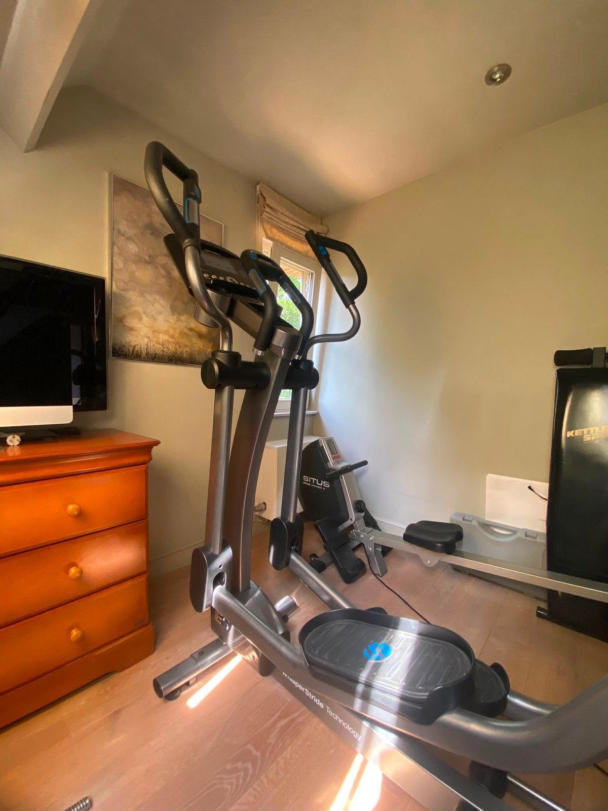 Life Fitness E5 Cross Trainer, Sports & Fitness, Enlèvement, Comme neuf, Vélo elliptique