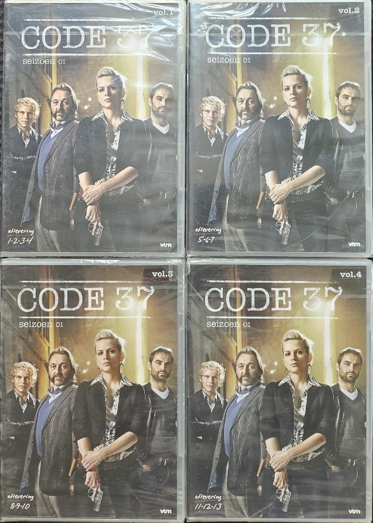 Code 37 Seizoen 1 SEALED, Cd's en Dvd's, Dvd's | Tv en Series, Ophalen of Verzenden, Nieuw in verpakking