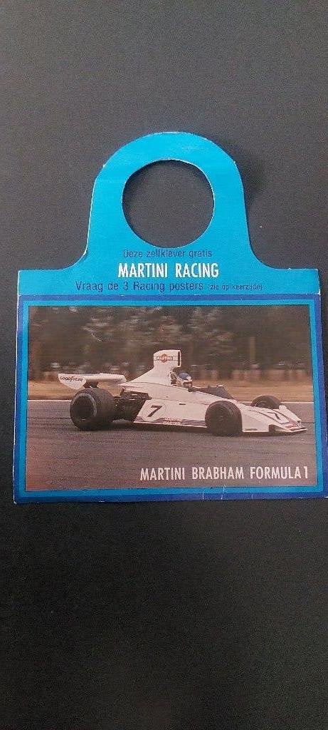 Sticker autocollant formule 1 Martini Brabham, Collections, Autocollants, Envoi, Utilisé
