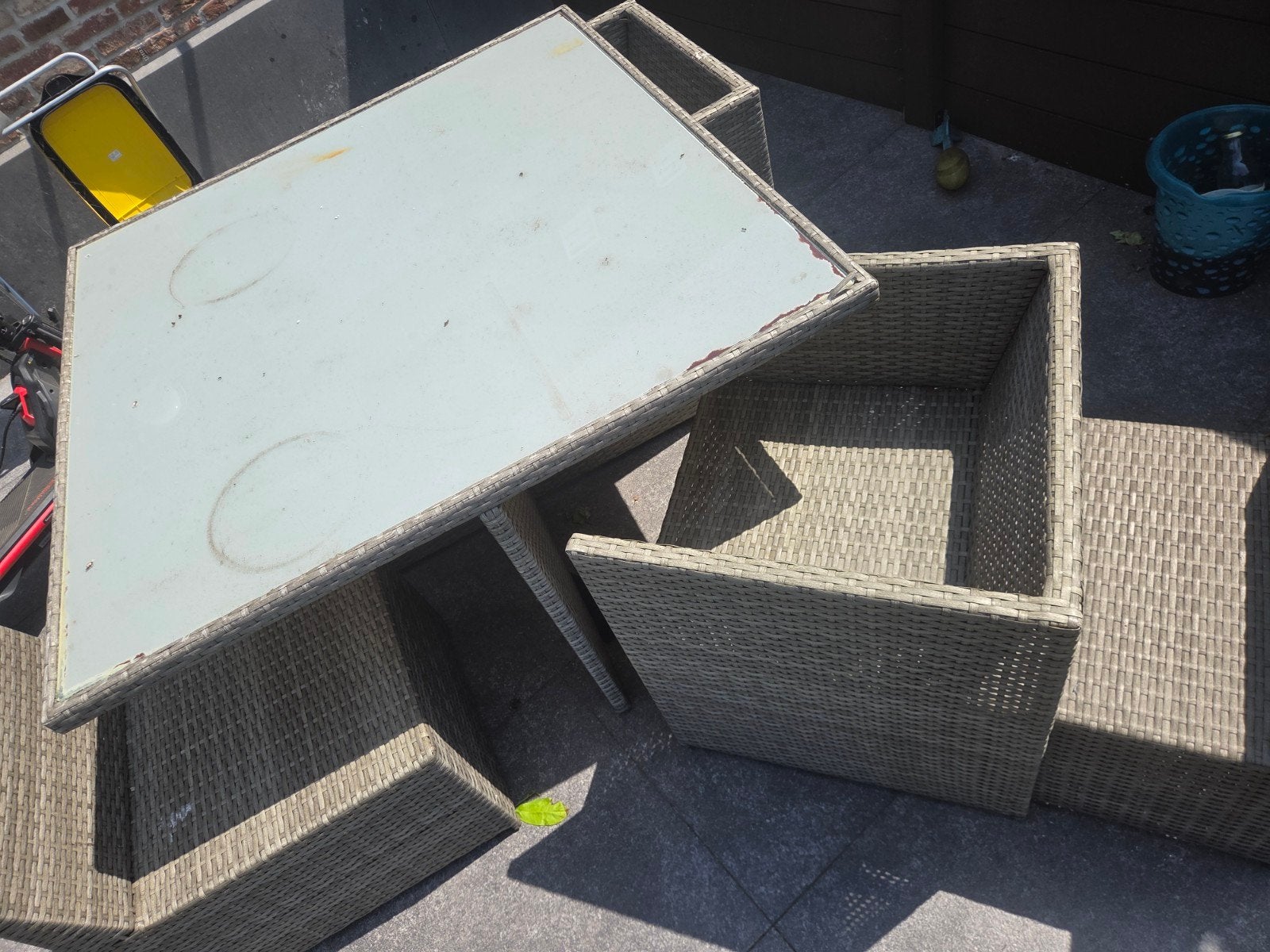 Tuinmeubel 8 stoelen en kussen prijs otk, Ophalen of Verzenden