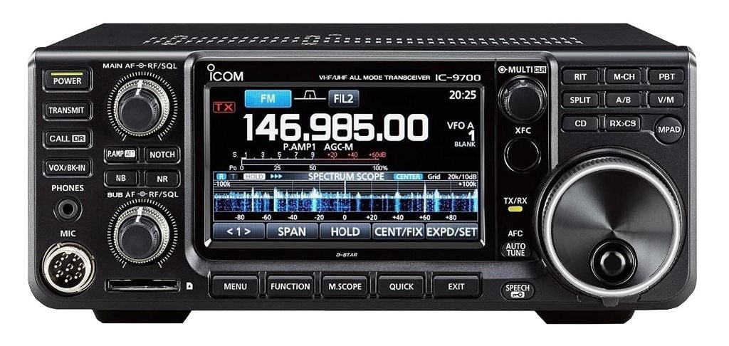 Icom ic-9700 + sp-38, Telecommunicatie, Ophalen of Verzenden, Zo goed als nieuw, Zender en Ontvanger