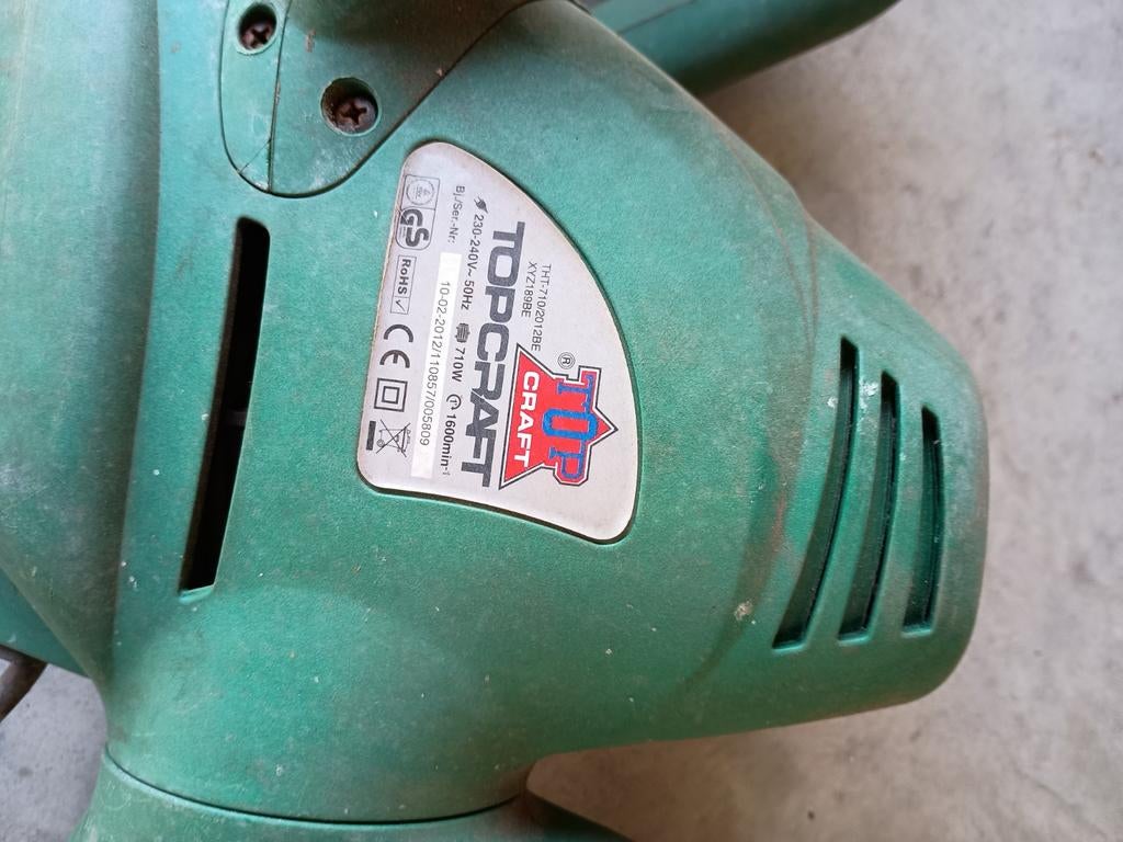 Heggenschaar electrisch, Bricolage & Construction, Outillage | Ponceuses, Enlèvement