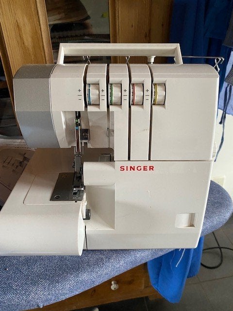 overlock, Ophalen, Zo goed als nieuw, Lockmachine, Singer