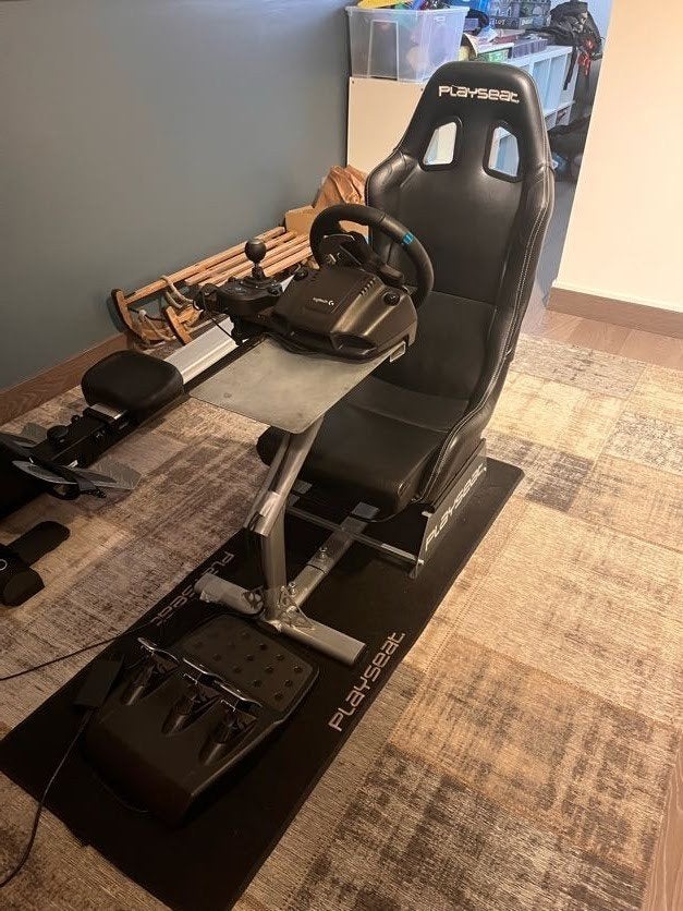 Playseat + stuur + pedaalset + versnellingspook, Enlèvement, Comme neuf, Playseat ou Siège de jeu, PlayStation 3