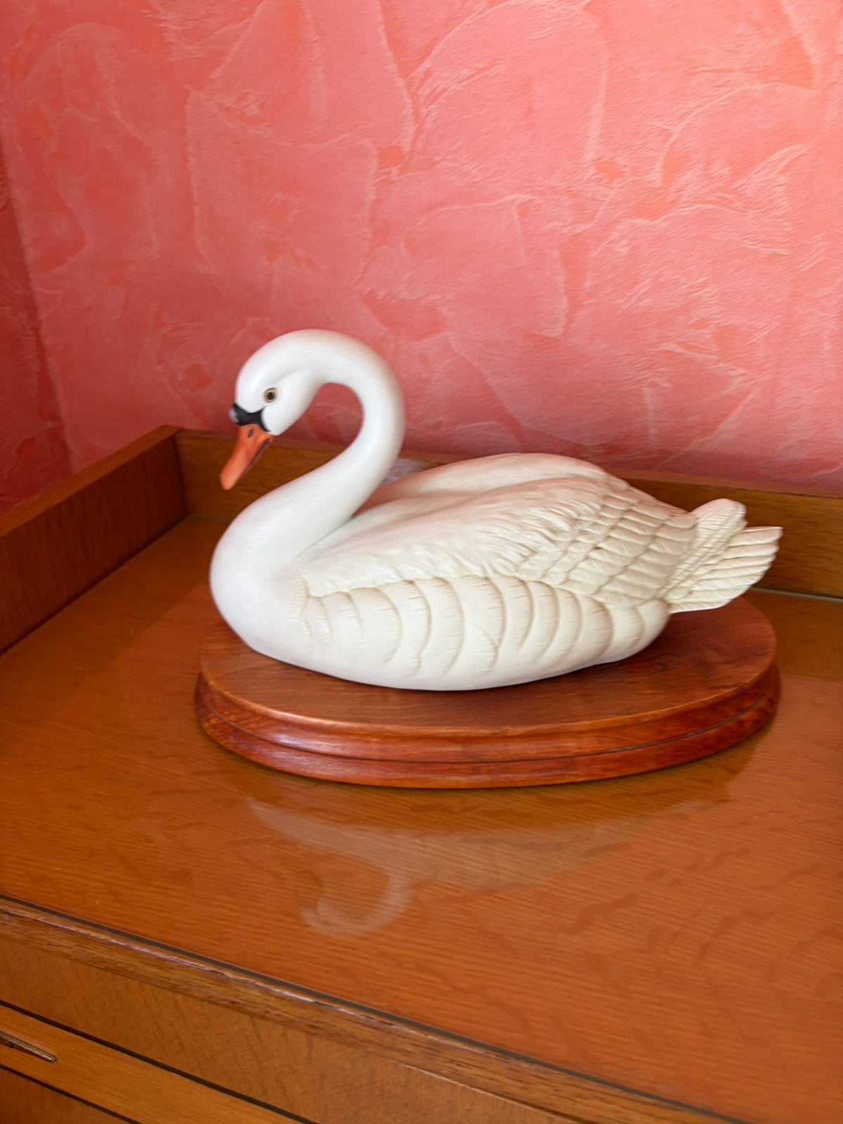 Beeld zwaan, Ophalen