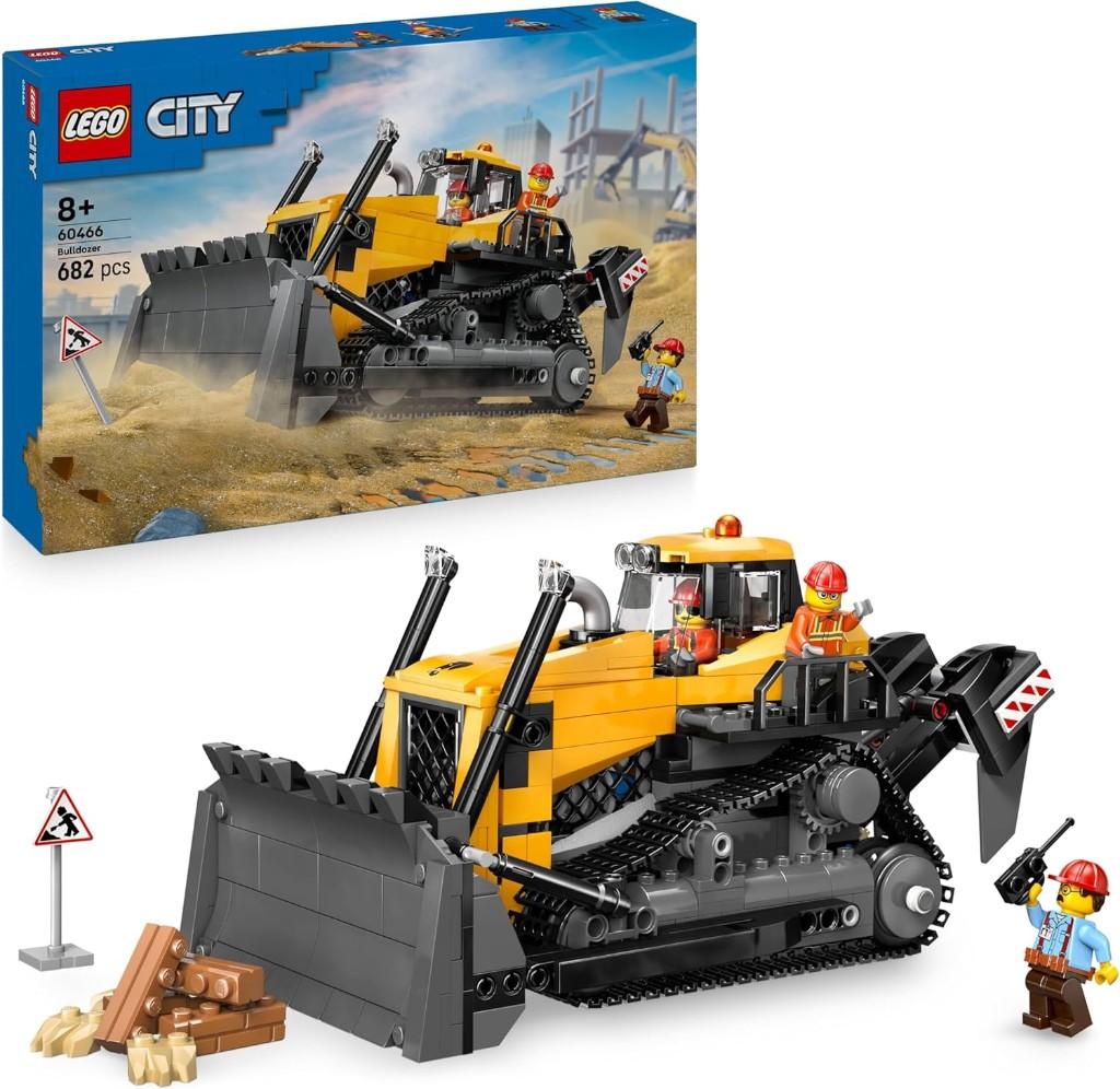 Neuf - Lego City Le bulldozer jaune (60466), Kinderen en Baby's, Speelgoed | Duplo en Lego, Nieuw, Lego, Complete set, City, Ophalen of Verzenden
