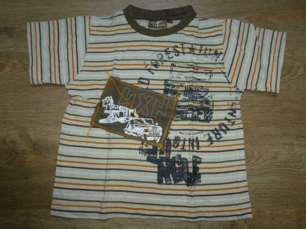 gestreepte t-shirt Knot so Bad maat 110, Enfants & Bébés, Enlèvement ou Envoi, Utilisé, Garçon, Chemise ou À manches longues