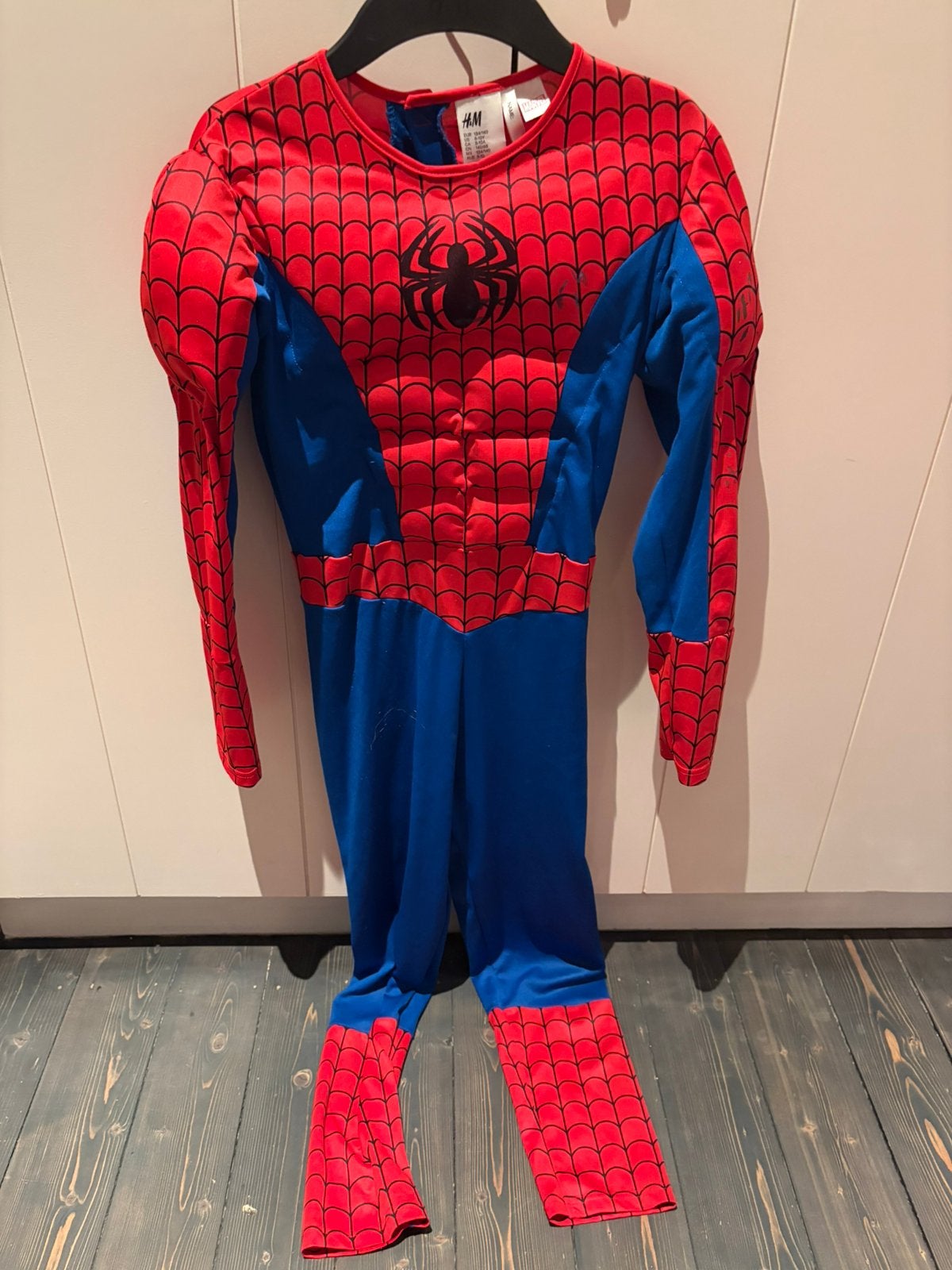 Spiderman 8-10j - 134/140, Kinderen en Baby's, Carnavalskleding en Verkleedspullen, Ophalen, Zo goed als nieuw