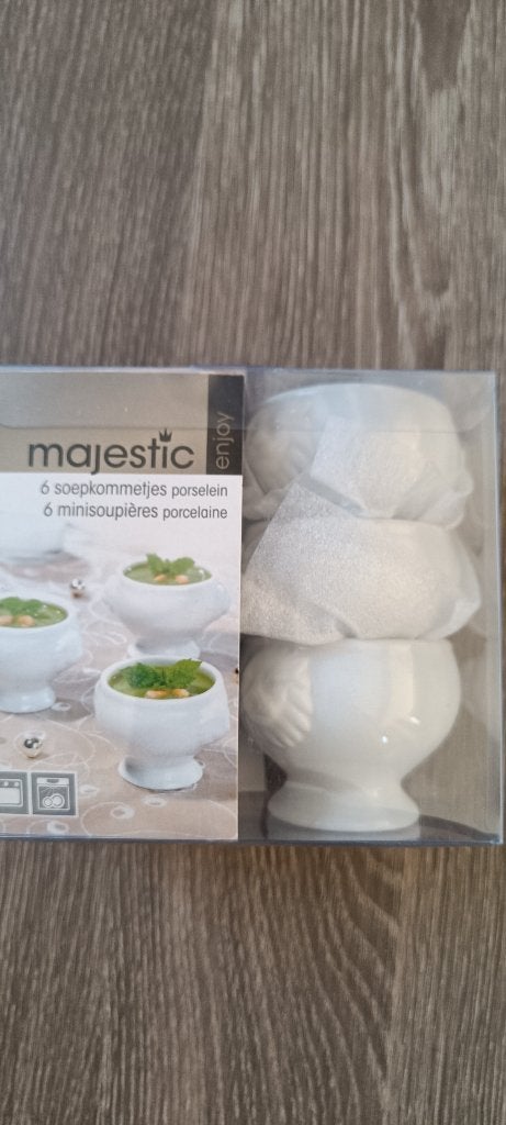 mini-soepkommetjes, porselein, Ophalen, Porselein