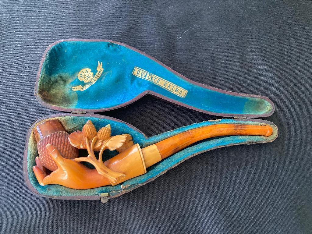Meerschuimpijp antiek, Ophalen of Verzenden