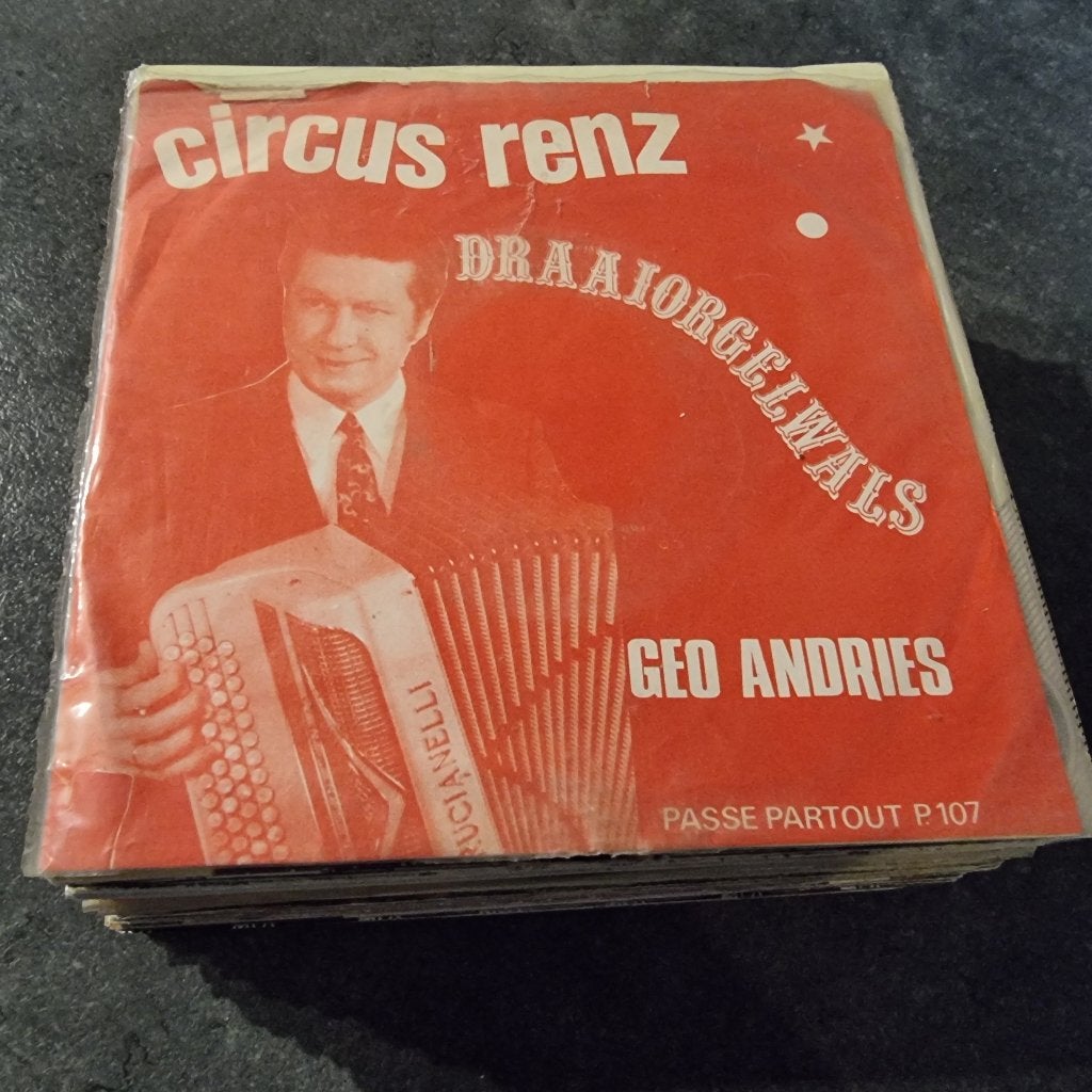 7" Geo Andries - Circus Renz, Enlèvement ou Envoi, Utilisé, 7 inch, Pop