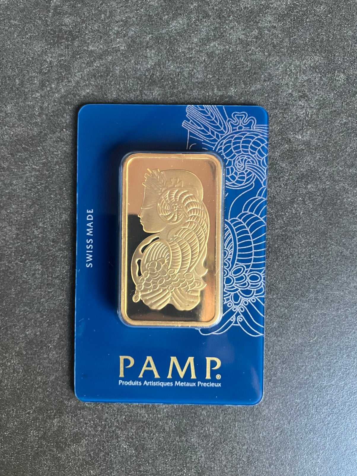 Tekoop! Goudbaren Pamp 50gr | Swiss made |, Postzegels en Munten, Edelmetalen en Baren, Goud, Ophalen