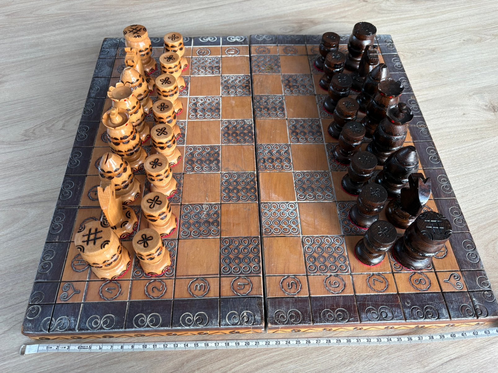 Tres beau jeu d échecs en bois, Enlèvement ou Envoi, Comme neuf