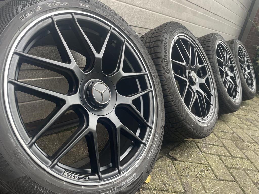 20 " Mercedes AMG GLC C254 X254 GLC 43 velgen winterbanden, Autos : Pièces & Accessoires, Neuf, Pneus et Jantes, Pneus hiver, 255 mm
